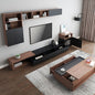 TV Unit and Coffee Table brown and black - TVCT7