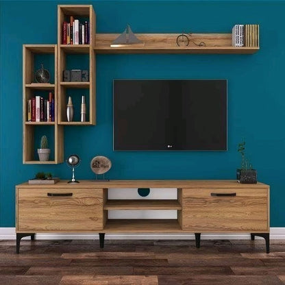 Tv Unit Wooden - 160 x 40 x 40 cm - TVUO11