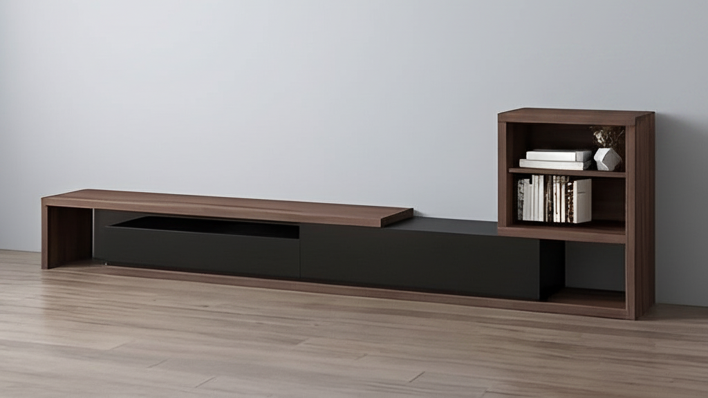 Living Room Set Black & Brown - TVCT32