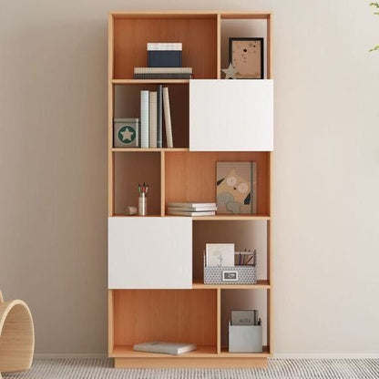 Display Unit Wooden & White - WDU22