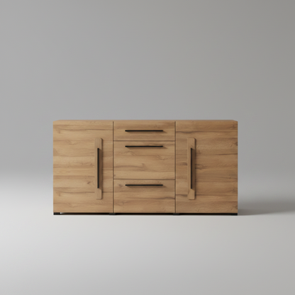 Buffet | Brown & Wooden | 160 x 40 x 95 - BUF7
