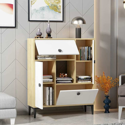 Buffet White and Beige - BUF22
