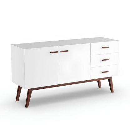 Buffet | White & Brown - BUF49
