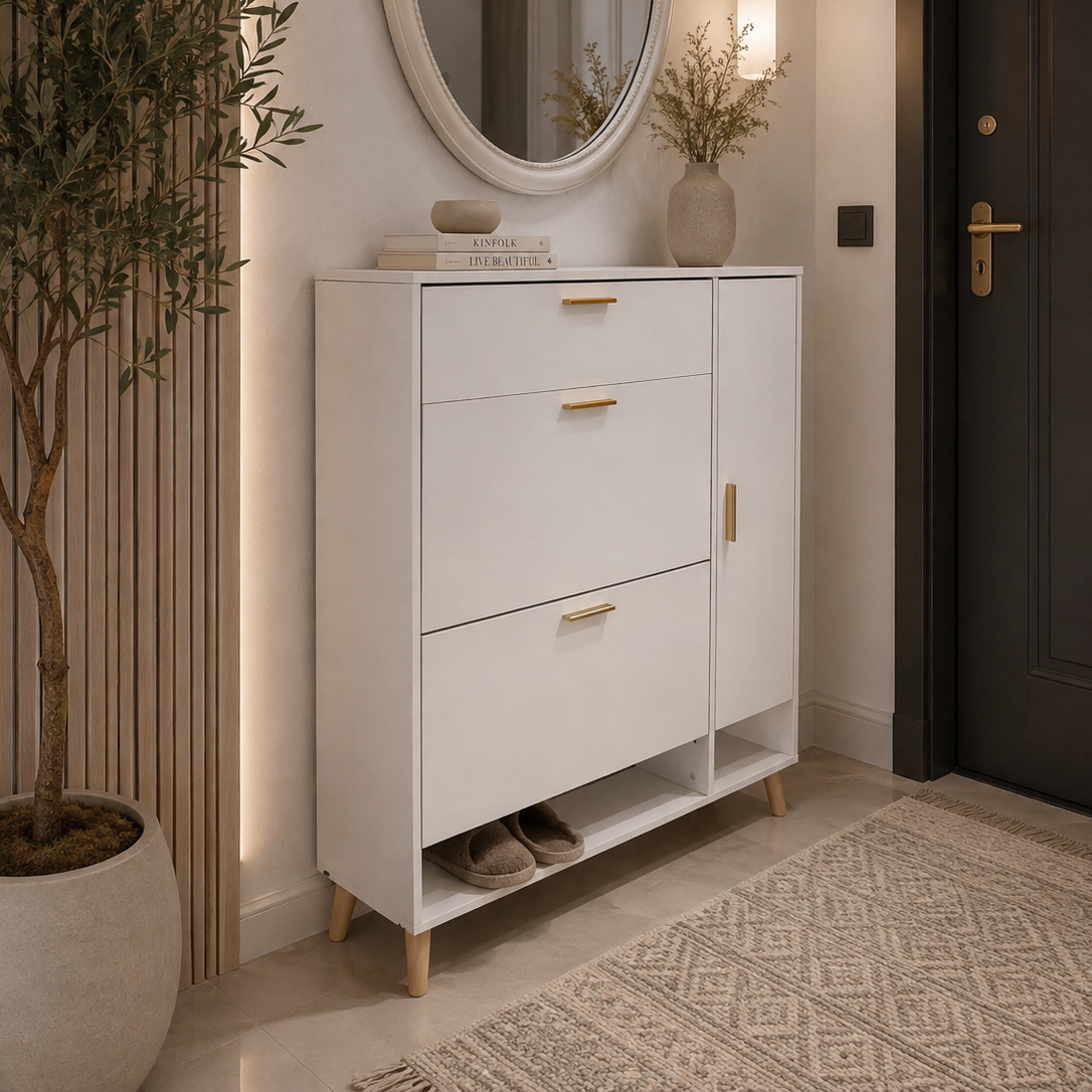 shoe closet white - WSH200
