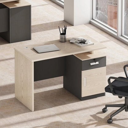 Desk black and beige 120x 60x75 - WDSK36